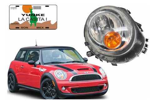 Faro Rh  Mini Cooper Clubman 07-13 162704-02 Blanco
