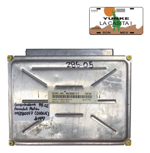 Computadora Chevrolet Malibu 99-02 09380717 (dksk)