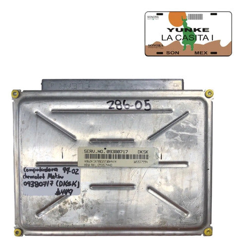Pcm Computadora Chevrolet Malibu 99-02 09380717 (dksk)