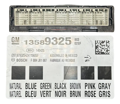 Módulo Bcm Chevrolet Cruze 1.8l A/t 2013-2016 13589325