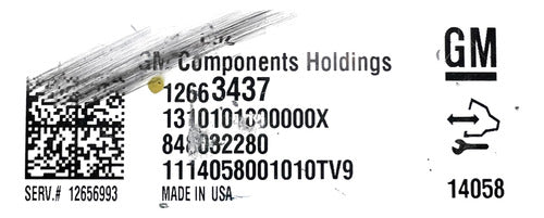 Computadora Chevrolet Tahoe 5.3l 14-16 12663437
