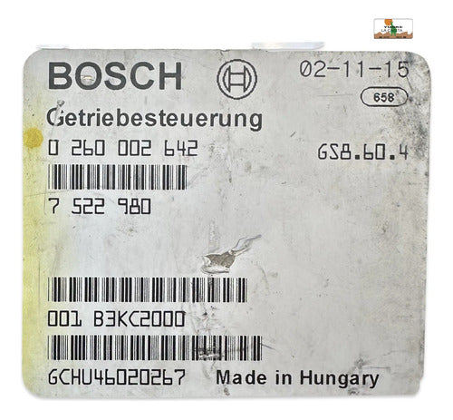 Modulo Tcm Bmw 325i 2.5l 00-02 0 260 002 642 P2