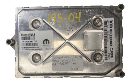 Pcm Computadora Dodge Journey 3.6l 2016-2019 P68259135ab P1