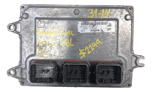 Computadora Honda Civic 1.8l A/t 12-13    37820-r1y-l41 (fn)