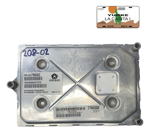 Computadora Jeep Grand Cherokee 3.6l A/t 2014 P05150790ac