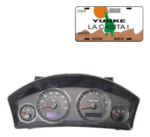 Velocimetro Cluster Jeep Grand Cherokee 2005-2010 05172317ac Negro