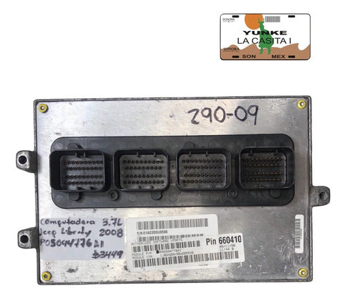 Pcm Computadora Jeep Liberty 3.7l 2008 P05094776ai