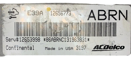 Pcm Computadora Cadillac Ats 2.5l 2014 12656773 (abrn)