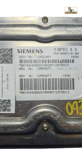 Computadora Cadillac Deville 4.6l 00-03 12562481 (yash)