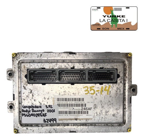 Computadora Dodge Durango 5.9l 2001 P56040246af