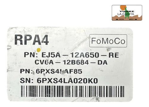 Computadora Ford Escape 2.5L A/t 2015 EJ5A-12A650-RE