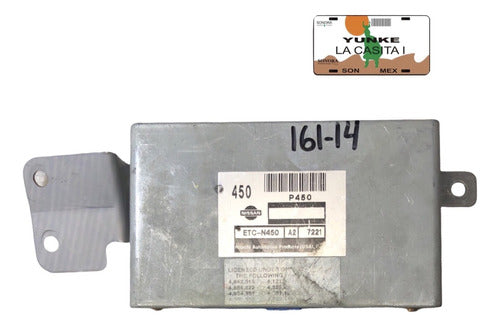 Módulo Tcm Altima A/t 96-97 Etc-n450 A2 (450)