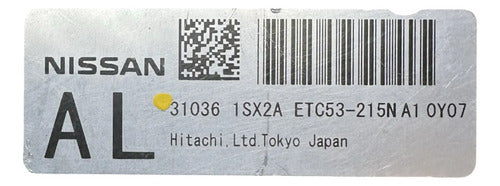Modulo Tcm Nissan Murano 3.5l 10-12 31036 1sx2a (al)