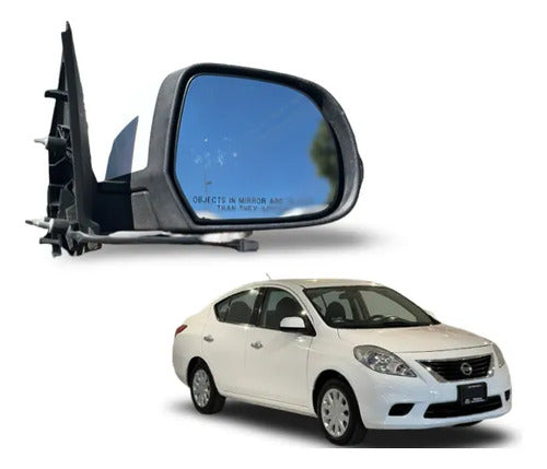 Espejo Retrovisor Rh Original Nissan Versa 2012-2014