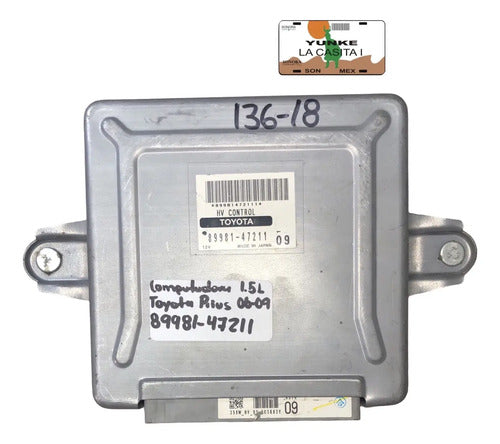 Pcm Computadora Toyota Prius 1.5l 06-09 89981-47211