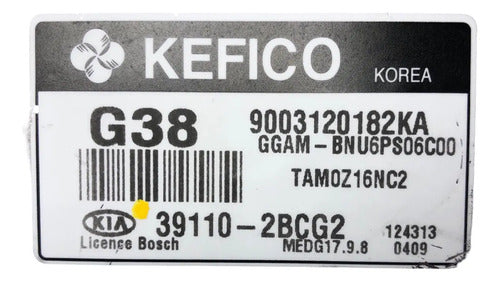 Pcm Computadora Kia Soul 1.6l 12-13