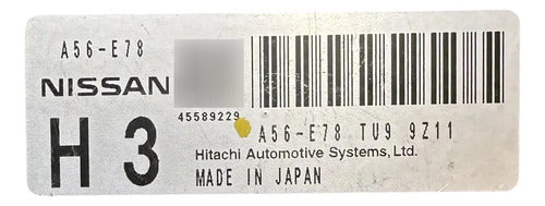 Computadora Nissan Cube 1.8l 2009-2010 A56-e78 Tu9 (h3)