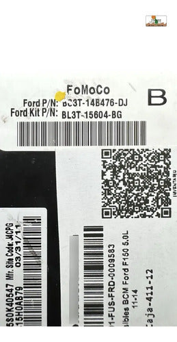 Caja De Fusibles Bcm Ford F150 5.0l 11-14 Bc3t-14b476-dj (b)