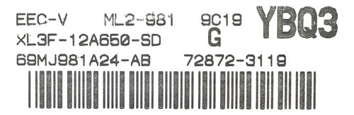 Computadora Ford F-150 4.6l 1999 Xl3f-12a650-sd (ybq3)
