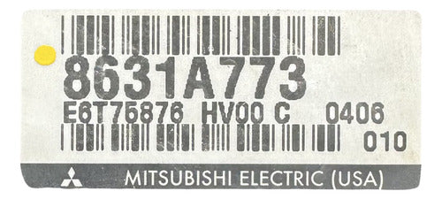 Computadora Mitsubishi Endeavor 3.8l 2009-2010 8631a773