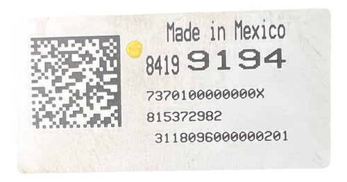 Pantalla Estéreo Chevrolet Tahoe 2017-2020 84199194 Negro