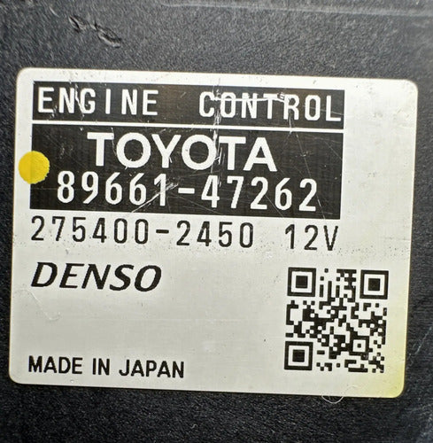 Pcm Computadora Toyota Prius Hybrid 1.8l 2010 89661-47262