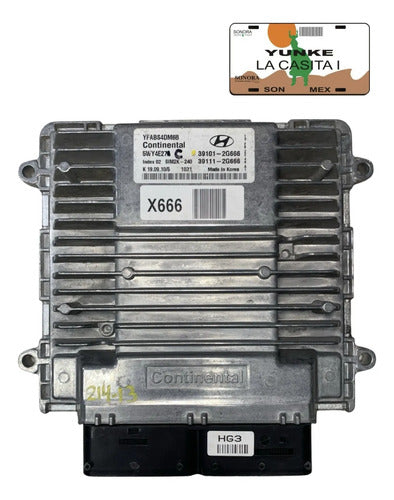 Pcm Computadora Hyundai Sonata 2.4l 2011-2014 39101-2g666