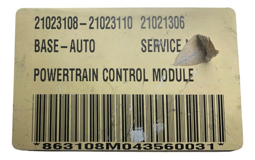 Pcm Computadora Saturn S Series 1995 21021306