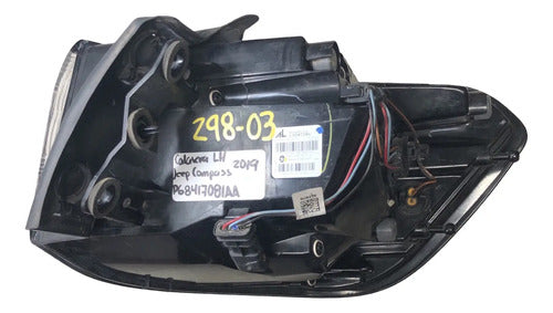 Calavera Lh Jeep Compass 2019 P68417081aa Izquierdo/conductor Rojo