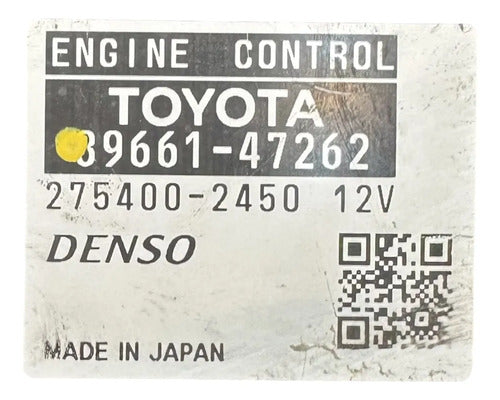 Computadora Toyota Prius Hybrid 1.8l 2010 89661-47262