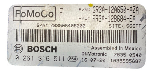 Computadora Ford Mustang 2.3l A/t 15-17 Gr3a-12a650-aza