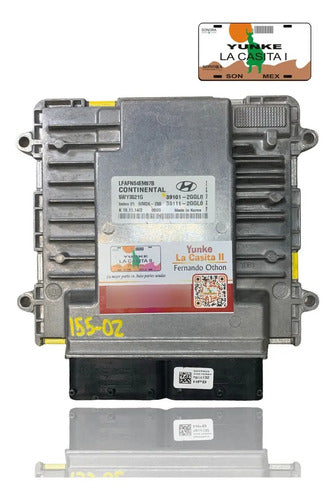 Pcm Computadora Hyundai Sonata 2.4l 15-19 39101-2ggl0