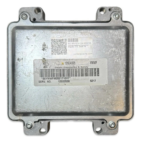 Computadora Chevrolet Impala 3.5l 2006 12604995 (ymwf) P4