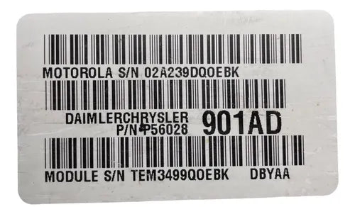 Pcm Computadora Dodge Durango 5.2l 2000 P56028901ad P1