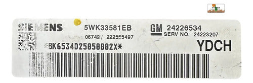 Modulo Tcm Cadillac Cts 3.2l 2003 5wk33581eb (ydch)