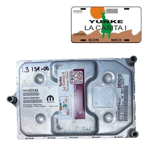 Pcm Computadora Chrysler 200 2.4l 2015-2016 P68258531aa P2