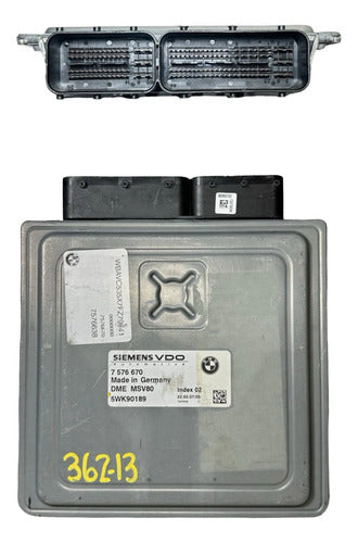 Pcm Computadora Bmw X3 3.0l A/t 2007-2010 5wk90189