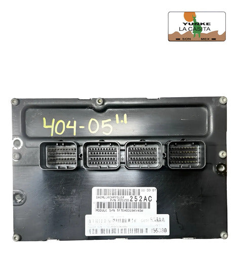 Pcm Computadora Dodge Caravan 3.8l A/t 2008 P05150252ac P3
