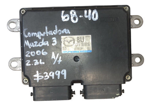 Computadora Mazda 3 2.3l A/t 2006 L32e 18 881b (8u)