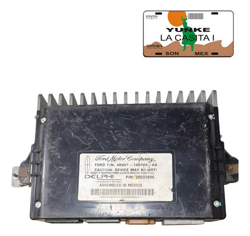 Amplificador Radio Lincoln Town Car 05-11 28037696 Plateado