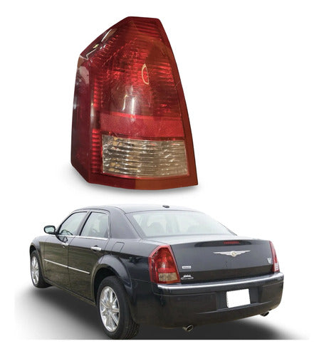 Calavera Lh Chrysler 300 2005-2007 58622-e Izquierdo/conductor Rojo