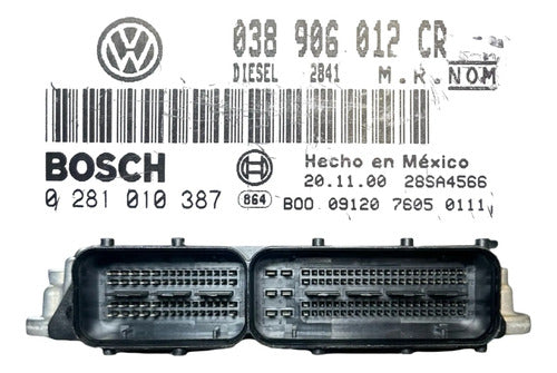Pcm Computadora Vw Beetle 1.9l M/t 2001 Turbo 038 906 012 Cr