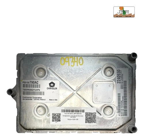 Computadora Jeep Grand Cherokee 3.2l 2014 P05150790ac