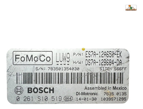 Computadora Ford Fusion 1.5l 2014 Es7a-12a650-ek