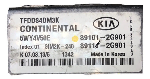 Pcm Computadora Kia Optima 2.4l A/t 11-13 39101-2g901 P1