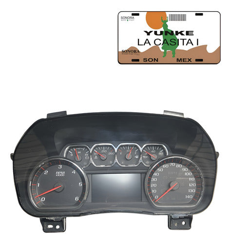 Velocimetro Cluster Gmc Sierra Denali 2014-2019 Negro