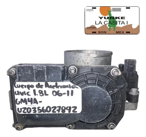 Cuerpo De Aceleracion Civic 1.8l 06-11 Gma4a-u20356027892