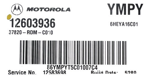 Computadora Saturn Vue 3.5l 04-06 12603936 (ympy)