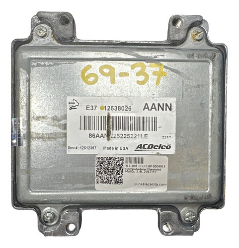Pcm Computadora Chevrolet Malibu 2.4l 2012 P1