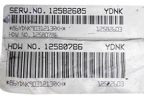 Computadora Chevrolet Silverado 5.3l 2003-2007 12582605 Ydnk
